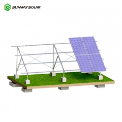Flat Mounting Support Structure and Racking System