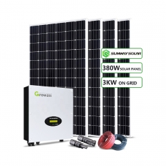 Grid Tied Solar System 3KW 3000W 3000WP