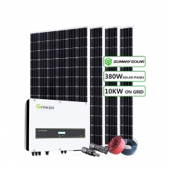 10KW On Gird Solar Power System install on Pitched/ Flat Roof , Ground