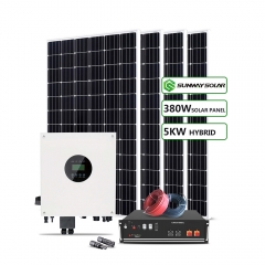 Best price 5KW Hybrid Solar Power Home System