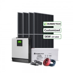 Easy installation 5KW Off Grid Solar Energy System