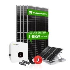  Grid tied solar photovoltaic system
