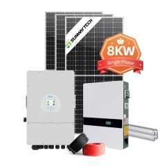 home use 48V 8kw single phase hybrid solar energy storage system