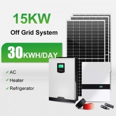 Complete Off-Grid Solar Power System Kit