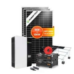 Off-Grid Solar Power System Kit
