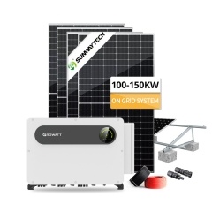 100-150kW Residential On-Grid Solar System Kit with WiFi Monitoring