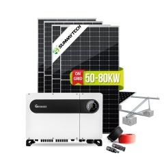 50-80KW Solar Panel Kit for Whole Home - Grid-Tied with WiFi